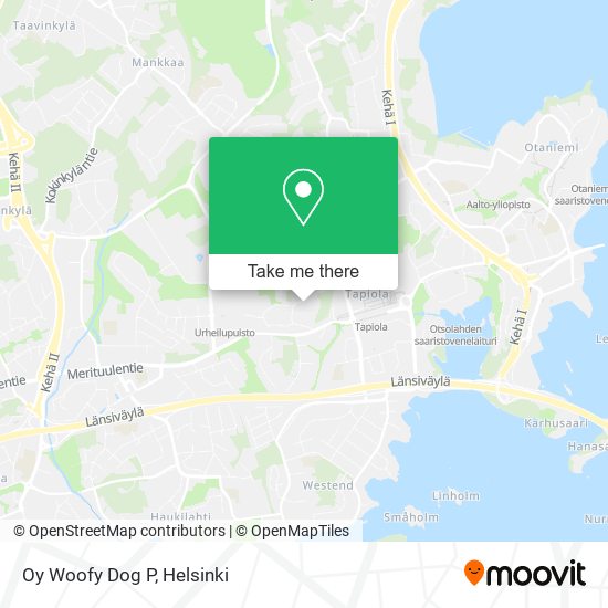 Oy Woofy Dog P map