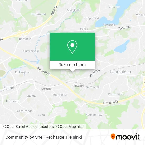 Community by Shell Recharge map