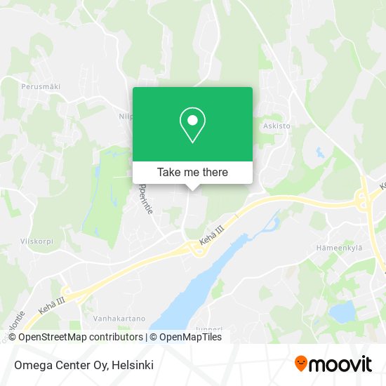 Omega Center Oy map