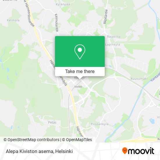 Alepa Kiviston asema map