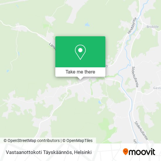 Vastaanottokoti Täyskäännös map