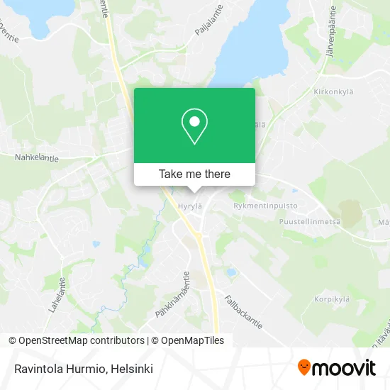 Hurmio Restaurant map