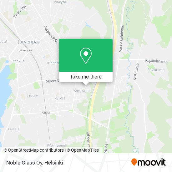 Noble Glass Oy map