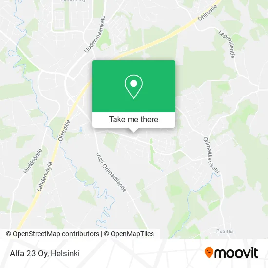 Alfa 23 Oy map
