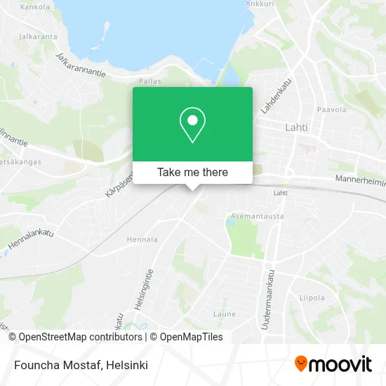 Founcha Mostaf map