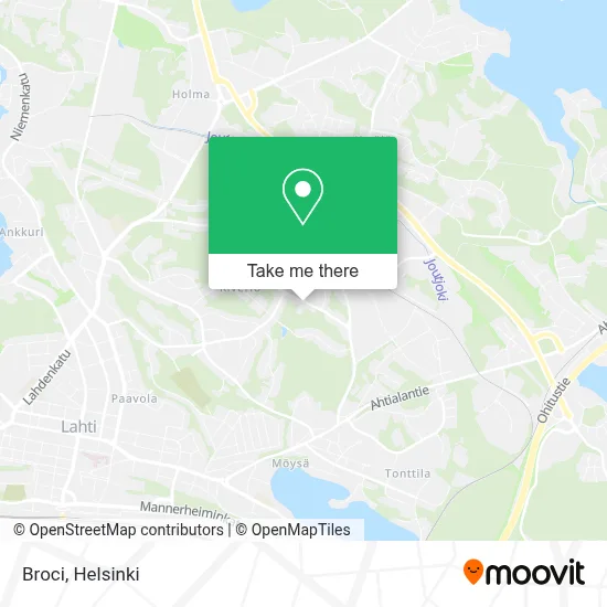 Broci map