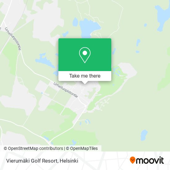 Vierumäki Golf Resort map