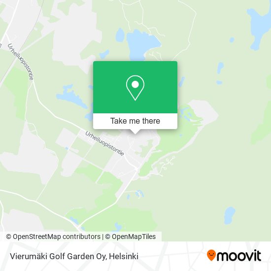 Vierumäki Golf Garden Oy map