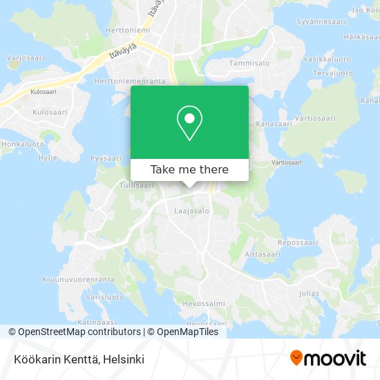 Köökarin Kenttä map