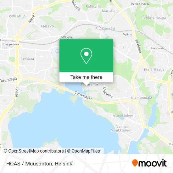 HOAS / Muusantori map