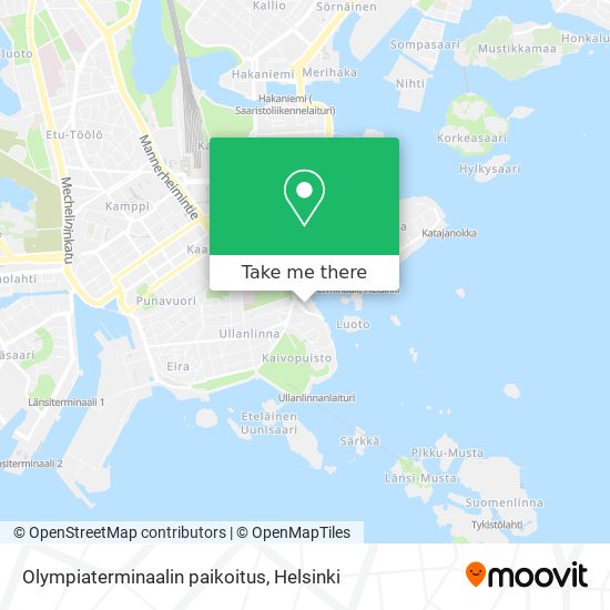 Olympiaterminaalin paikoitus map
