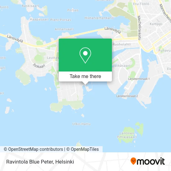 Blue Peter Restaurant map