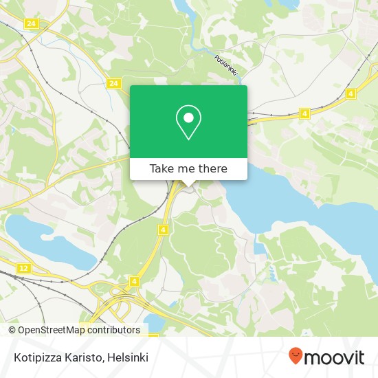 Kotipizza Karisto map
