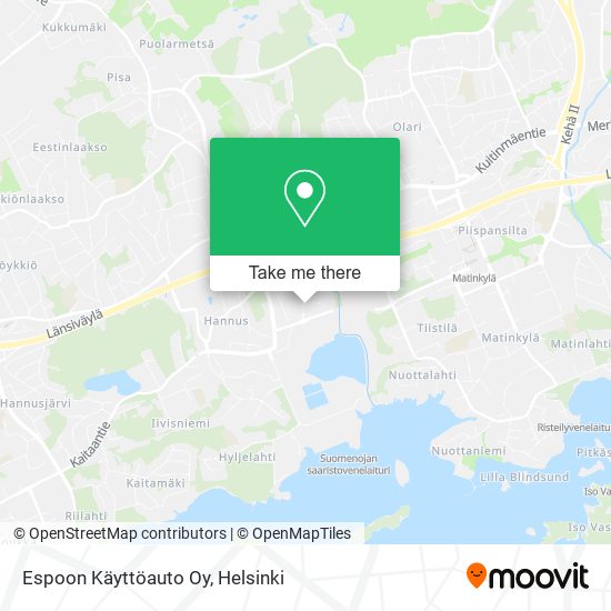 Espoon Käyttöauto Oy map