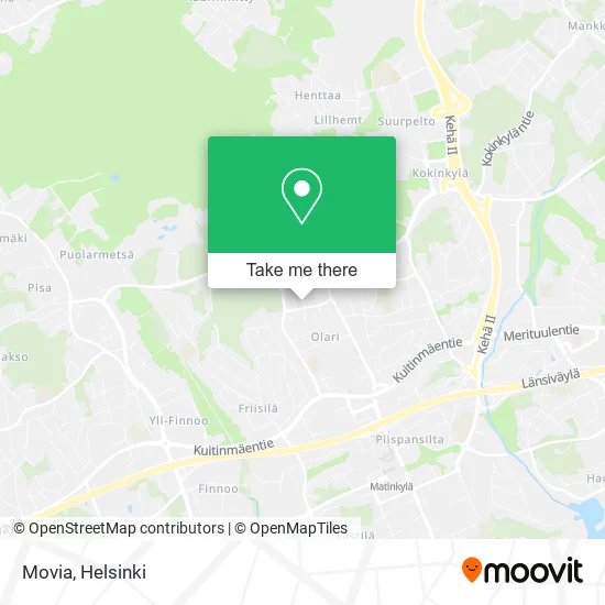Movia map