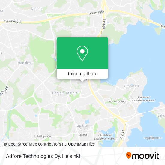 Adfore Technologies Oy map