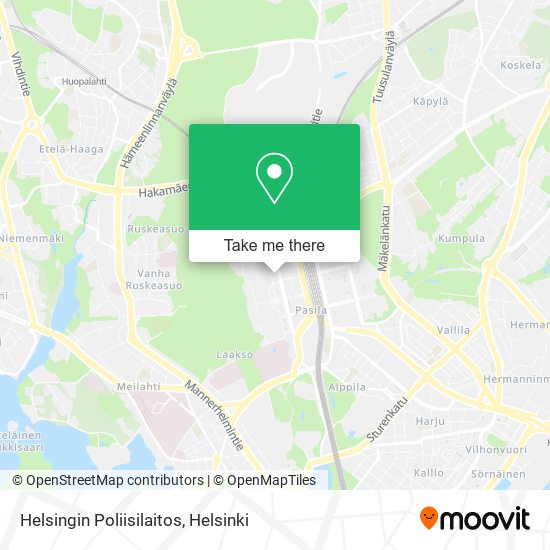 Helsingin Poliisilaitos map