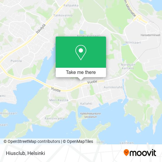 Hiusclub map