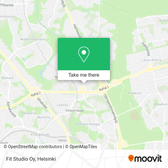 Fit Studio Oy map