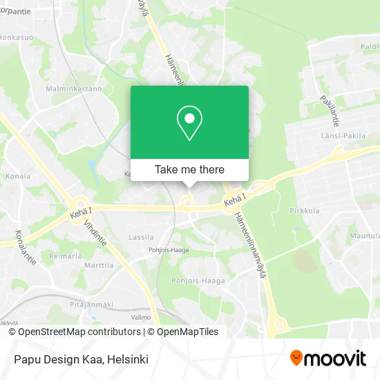 Papu Design Kaa map