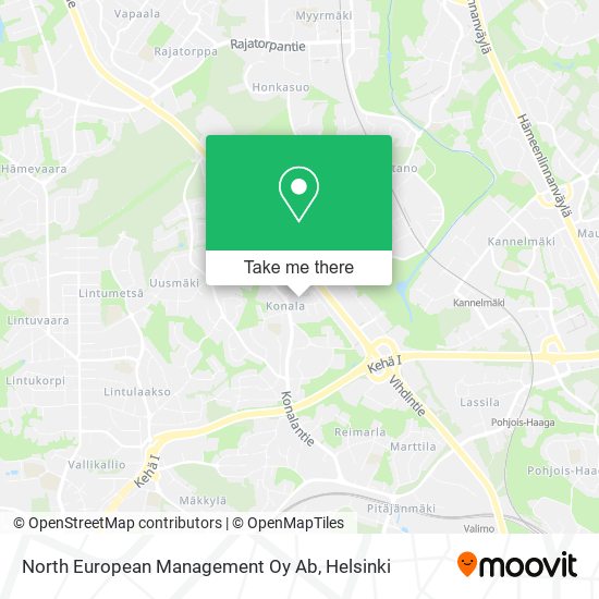 North European Management Oy Ab map