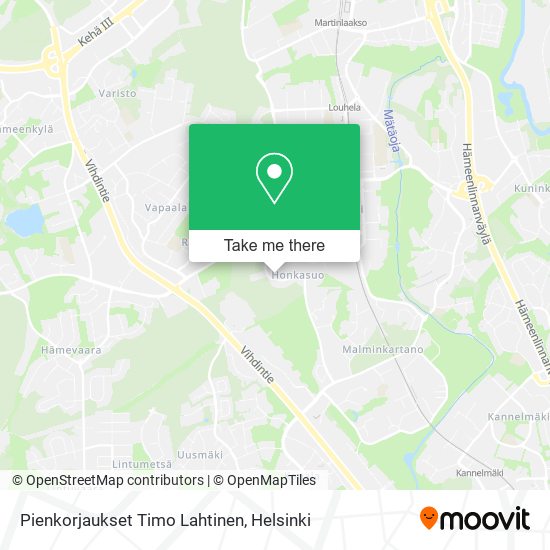 Pienkorjaukset Timo Lahtinen map