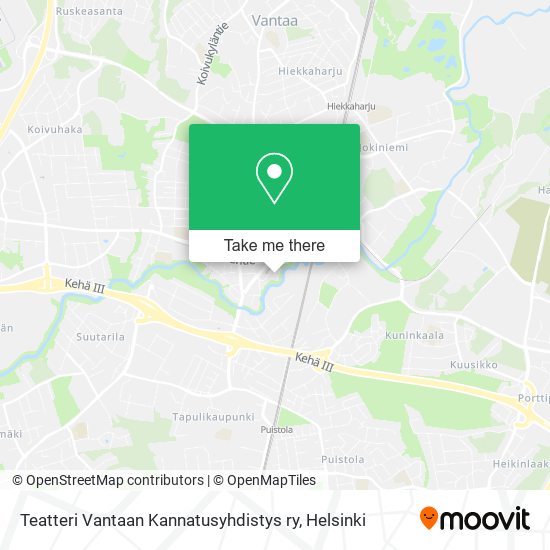 Teatteri Vantaan Kannatusyhdistys ry map