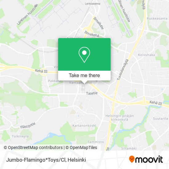 Jumbo-Flamingo*Toys/Cl map