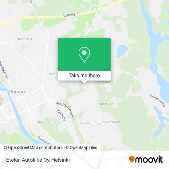 Etelän Autoliike Oy map
