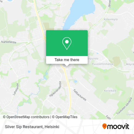 Silver Sip Restaurant map