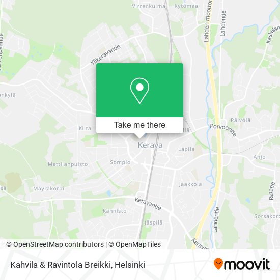 Kahvila & Ravintola Breikki map