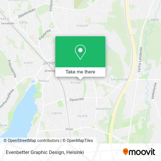 Evenbetter Graphic Design map