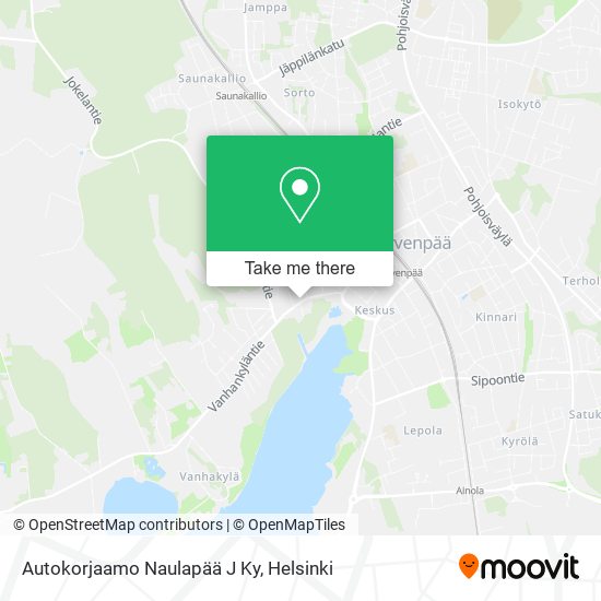 Autokorjaamo Naulapää J Ky map