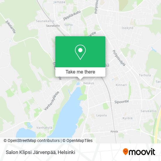 Salon Klipsi Järvenpää map