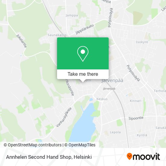 Annhelen Second Hand Shop map