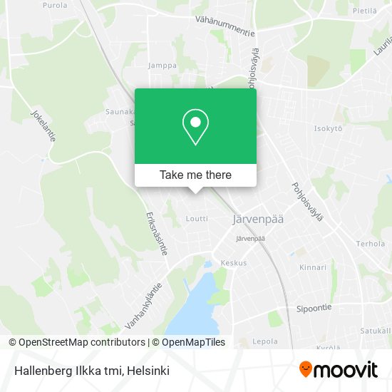 Hallenberg Ilkka tmi map
