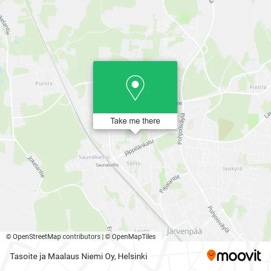 Tasoite ja Maalaus Niemi Oy map
