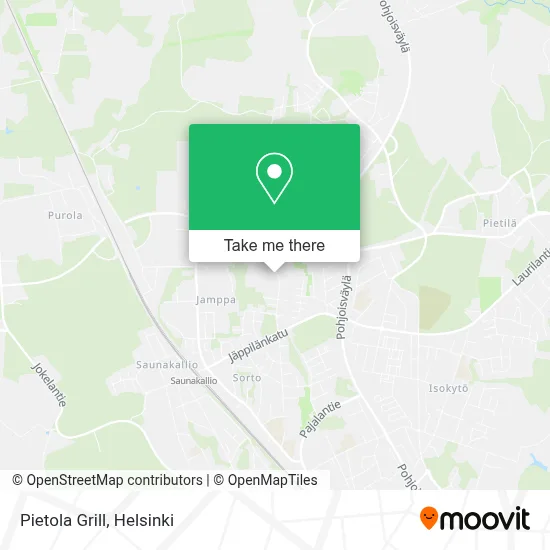 Pietola Grill map