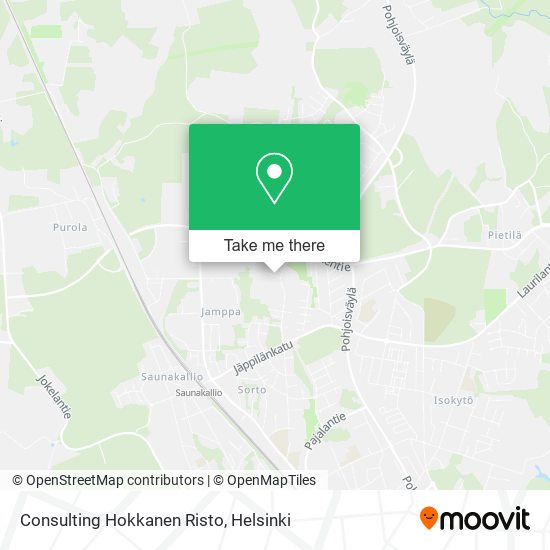 Consulting Hokkanen Risto map