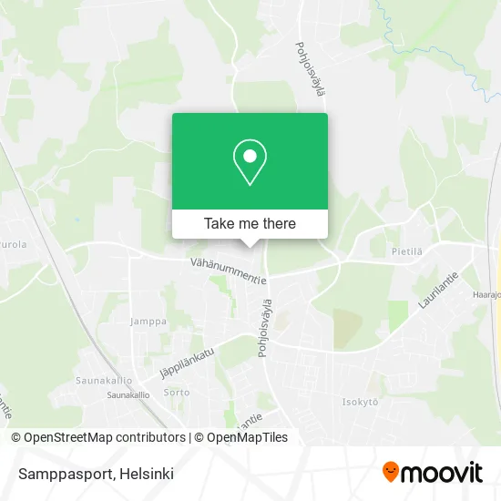 Samppasport map