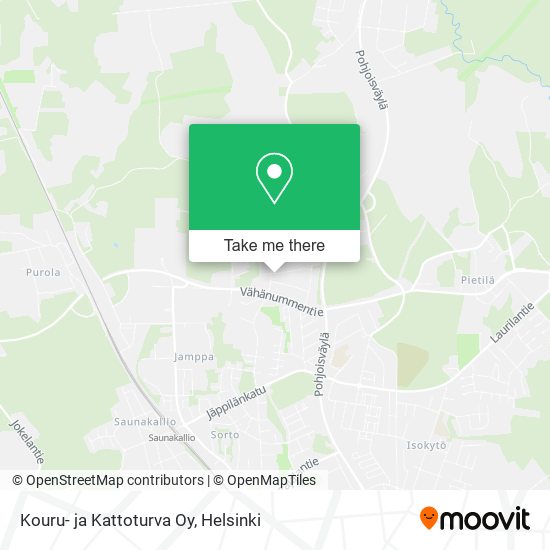 Kouru- ja Kattoturva Oy map