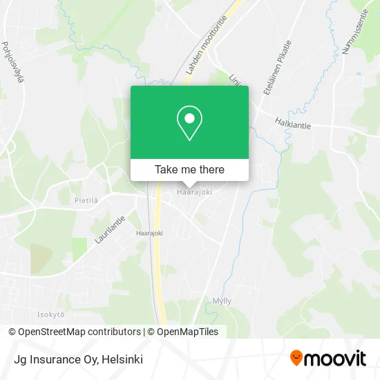 JG Insurance Ltd map