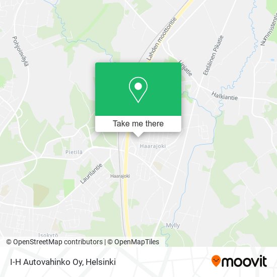 I-H Autovahinko Oy map