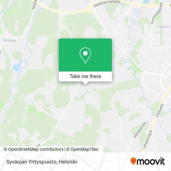 Syväojan Yrityspuisto map