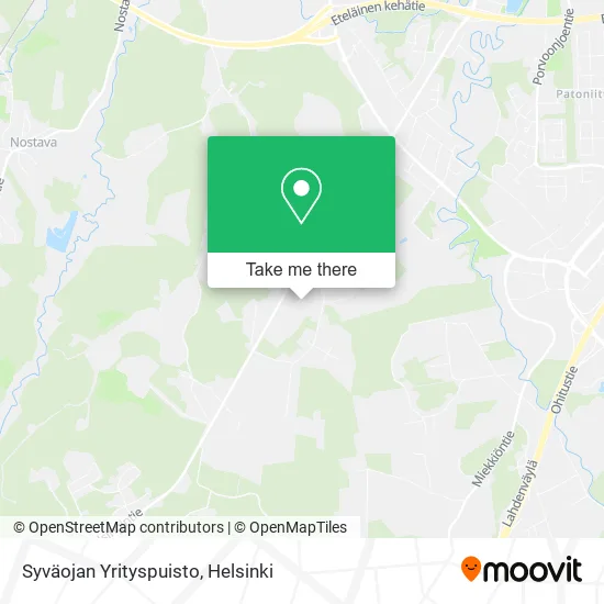 Syväojan Yrityspuisto map