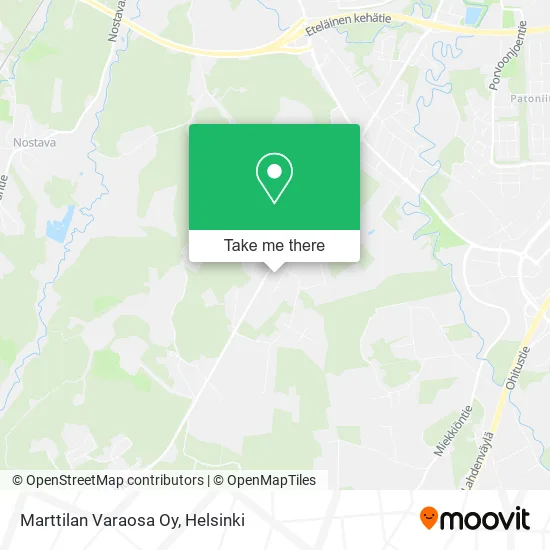 Marttilan Varaosa Oy map