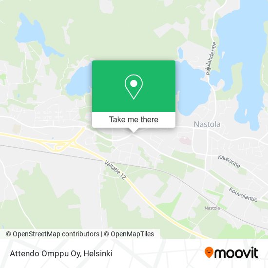 Attendo Omppu Oy map