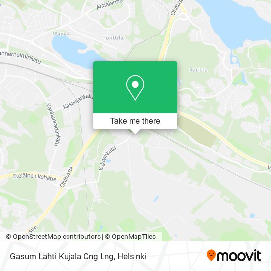 Gasum Lahti Kujala Cng Lng map
