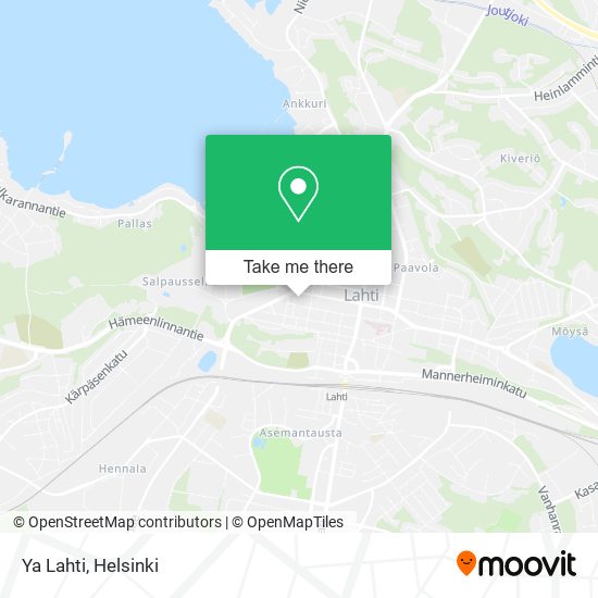 Ya Lahti map