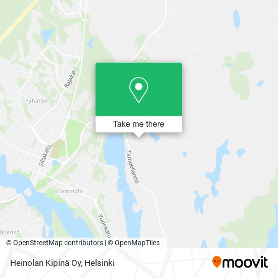Heinolan Kipinä Oy map